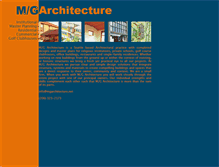 Tablet Screenshot of mgarchitecture.net